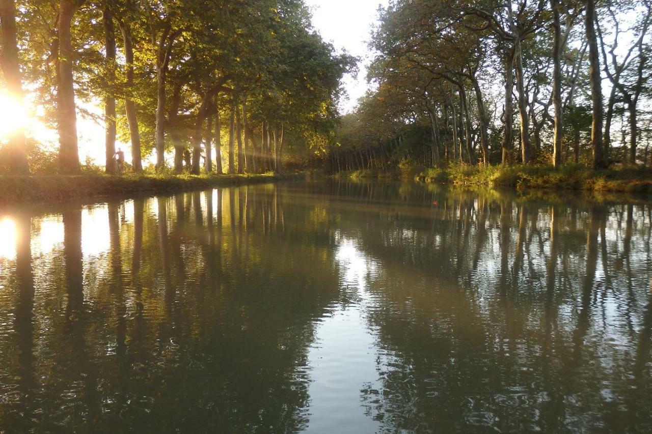 La Bonne Planque - Maison Eclusiere De La Domergue Canal Du Midi Mas-Saintes-Puelles Exterior foto